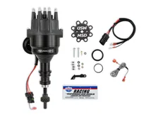 Black Distributor, Ford 289/302, Ready-to-Run, Steel Gear image 1