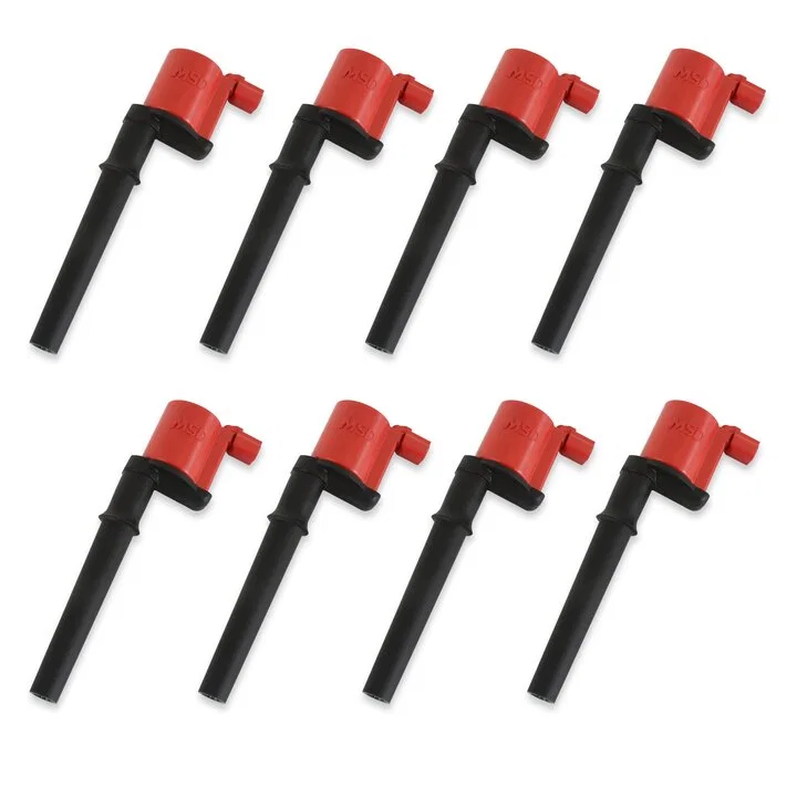 Ignition Coil - Blaster - Ford 4-Valve V8 - Red - 8-pack