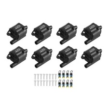 Ignition Coil - Pro Power Series - GM LS2/LS7 Engines - Black - 8-Pack image 1