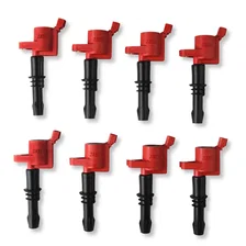 Ignition Coil - Blaster - Ford 3-Valve V8 - Red - 8-Pack image 2