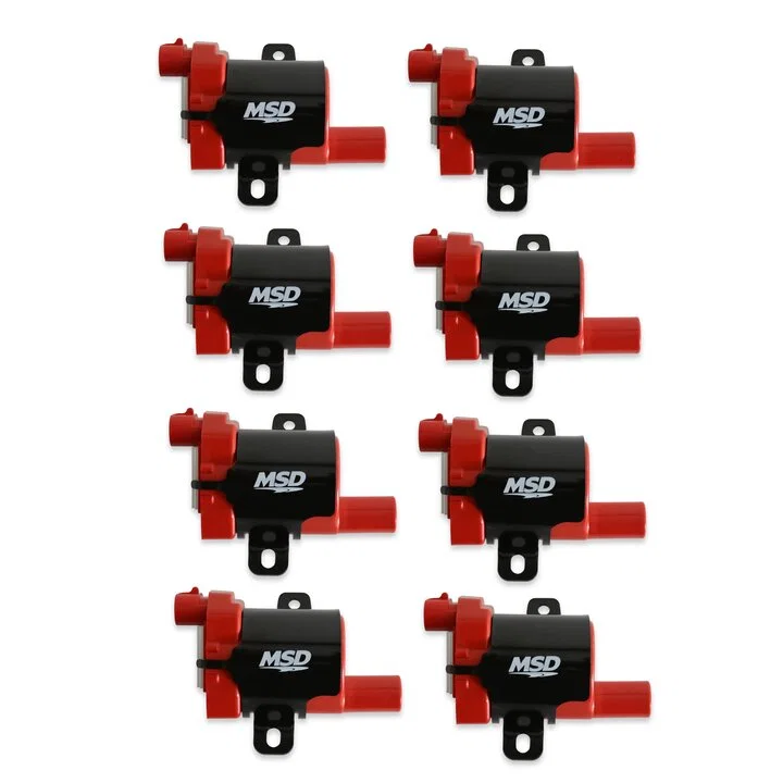 Ignition Coil - GM LS Blaster Series - L-Series Truck Engine - Red - 8-Pack