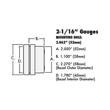 Standalone Air/Fuel Wideband 02 Gauges Kit image 2
