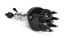 Distributor Ford 289-302, Pro Billet, Small Black Cap, Steel Gear image 4