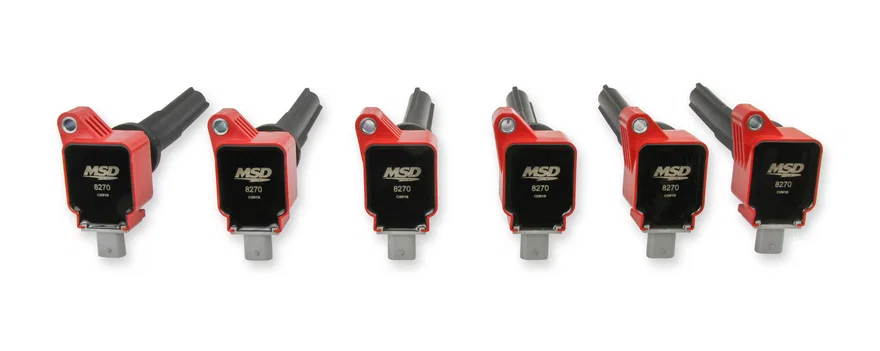 Ignition Coil - Ford EcoBoost - 3.5L V6 - Red - 6-Pack