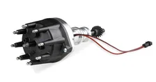 Distributor Ford 289-302, Pro Billet, Small Black Cap, Steel Gear image 6