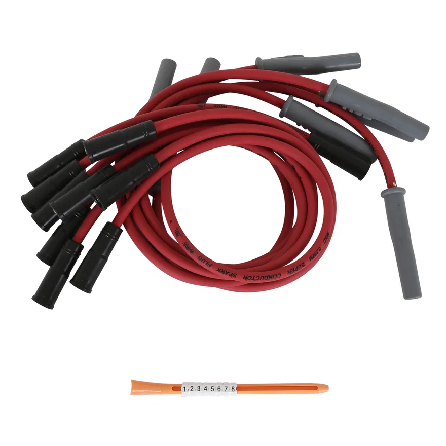 Super Conductor Spark Plug Wire Set, Chevy Pickup, '96-'99,Dually w/454