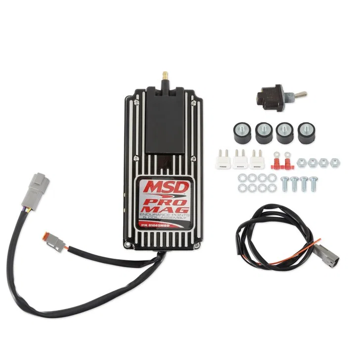 Pro Mag 12/20 Amp Electronic Points Box, Black