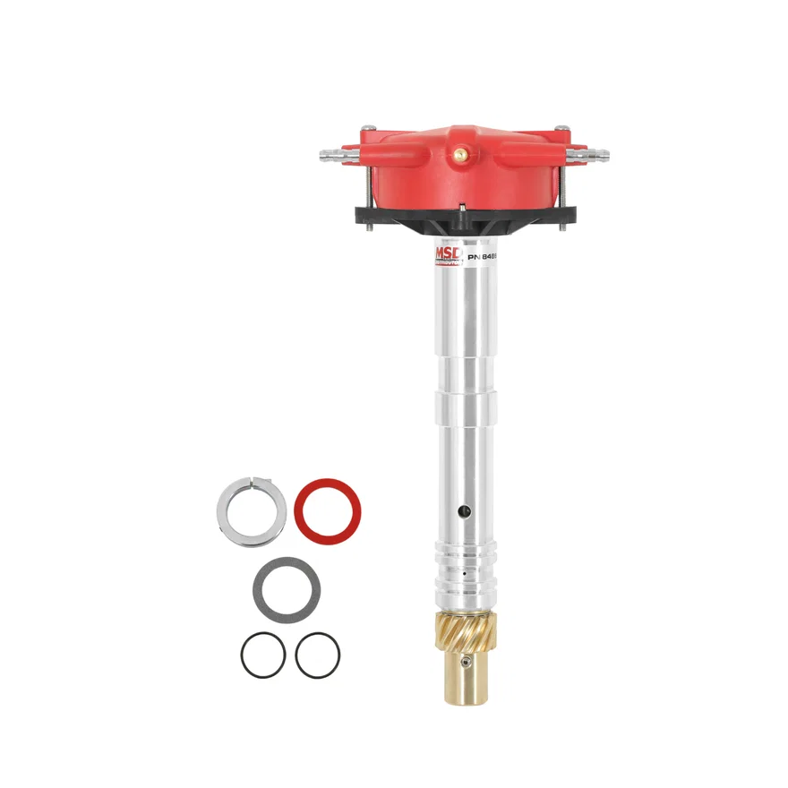 Super Tall Block Crab Cap Distributor, Chevy V8
