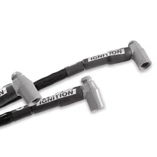 Sleeved Spark Plug Wires for SBC under exhaust, HEI for Chevrolet image 4