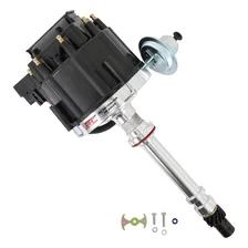 Street Fire Chevrolet V8 GM HEI Distributor w/Black Cap image 1