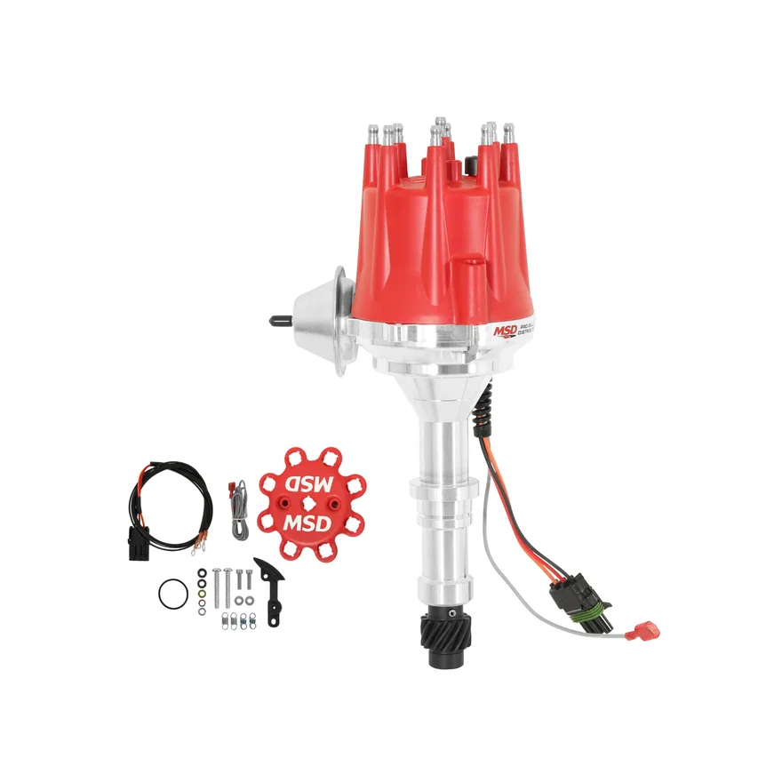 Ready-To-Run Distributor - Buick 400-430-455 V8 - Red