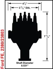 Ford FE Dual Sync Distributor image 5