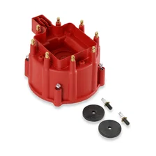 GM HEI Distributor Cap, Red image 1