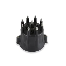 Distributor Cap - V8 - HEI Terminals - Black - Spark Plug Wire Retainer image 4