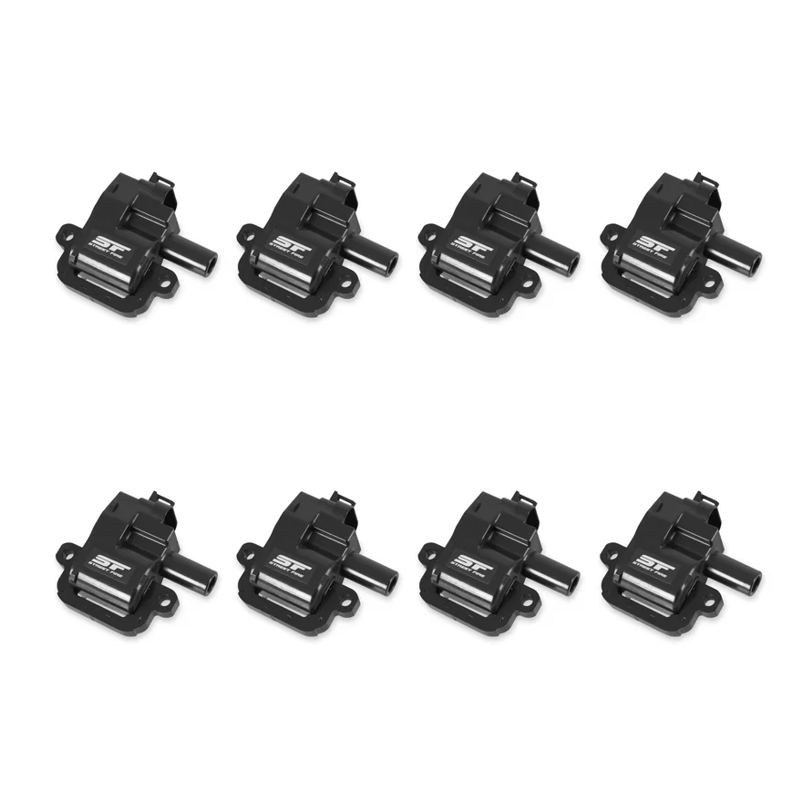 Street Fire Ignition Coils 1998-2006 GM LS1/LS6 engines, Black, 8-Pack