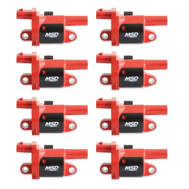 Ignition Coil - Blaster Series - Gen V GDI Engine - Red - 8-Pack - Round