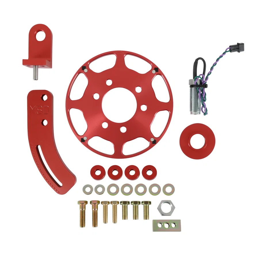 Crank Trigger Wheel Kit - Flying Magnet - SBC - 7 in.