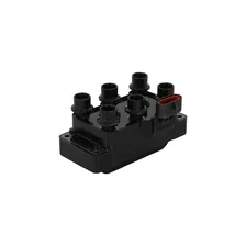 Street Fire Ignition Coil Pack, 1994-2000 Ford 6-Tower DIS Style, Black, Single image 1