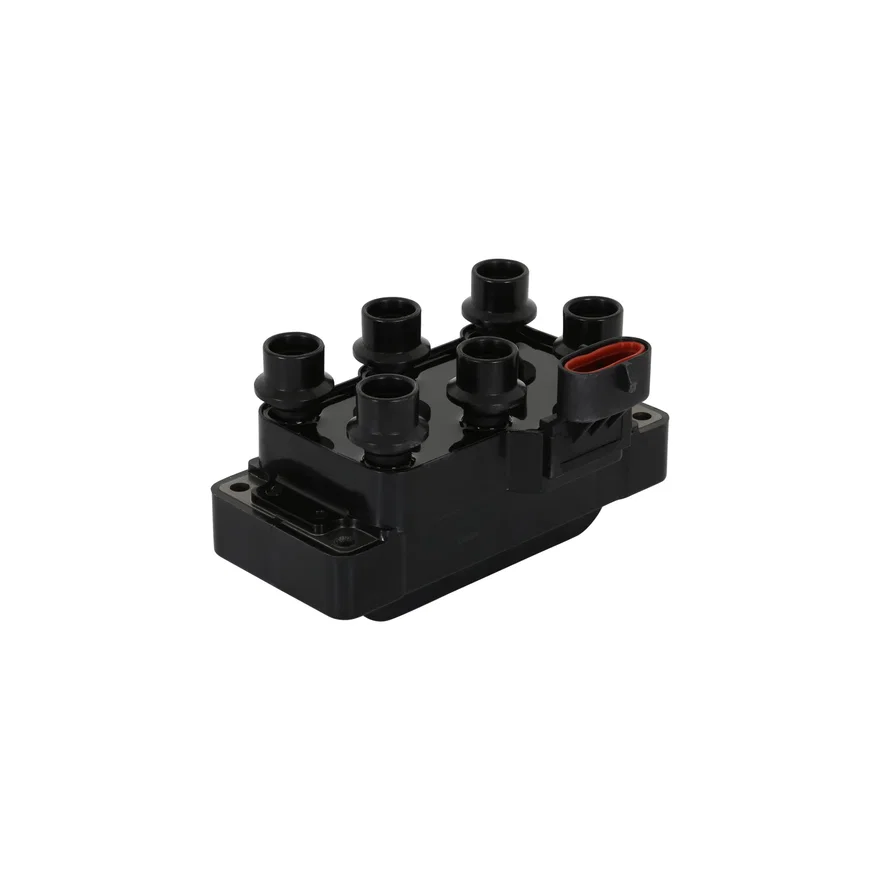 Street Fire Ignition Coil Pack, 1994-2000 Ford 6-Tower DIS Style, Black, Single