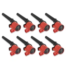 Ignition Coil - Blaster - Ford 4-Valve V8 - Red - 8-pack image 2