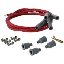 Wire Set, 8.5mm Super Conductor, Motorcycle, 4 Cylinder image 3