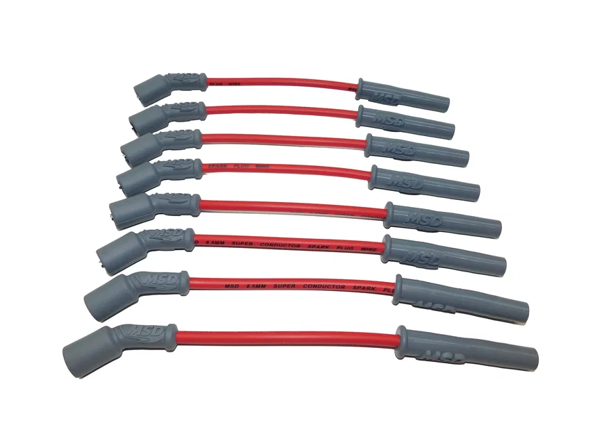 Super Conductor Spark Plug Wire Set - 99-13 GM Truck & SUV - Red