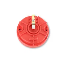 Black Chevy V8 HEI Distributor Cap and Rotor image 6