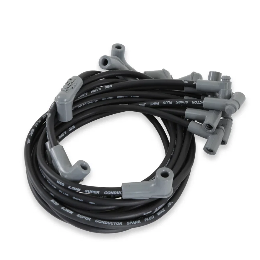 Wire Set, SC Blk, SB Chevy for use with HEI Cap