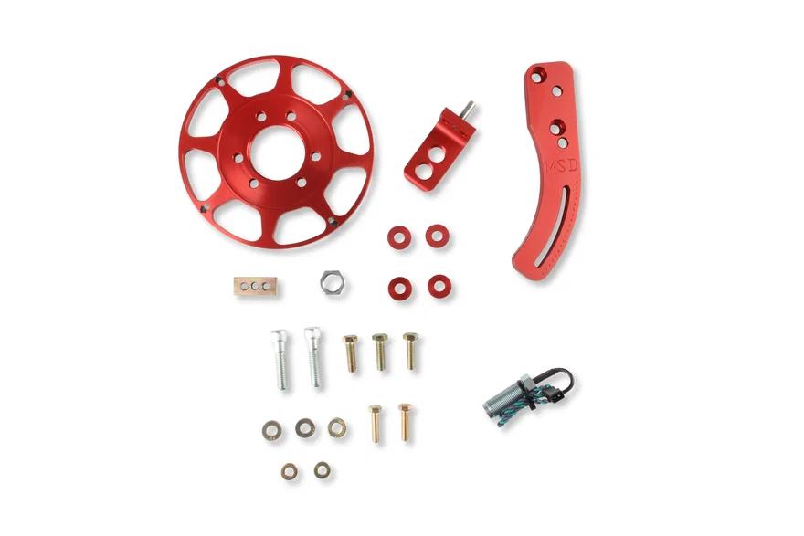 Crank Trigger Wheel Kit - Flying Magnet - BBC - 8 in.