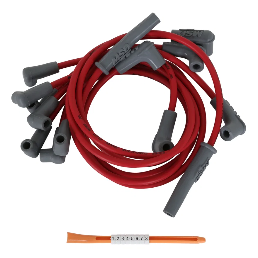 Super Conductor Spark Plug Wire Set, 4.3L Chevy Truck, ’92-’97