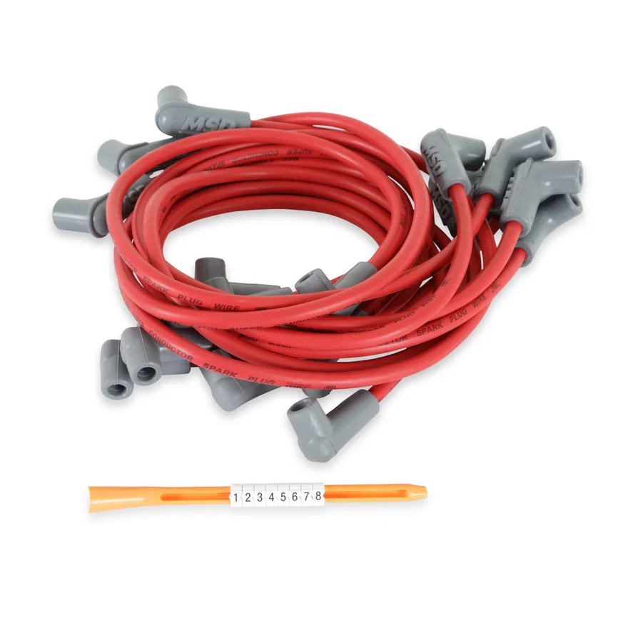 Super Conductor Spark Plug Wire Set, Chevy Truck 305-350 '85-On