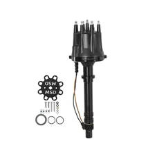 Chevy Black V8 Pro-Billet Distributor image 1