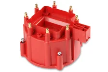 Distributor Cap and Rotor - GM HEI - Red image 5