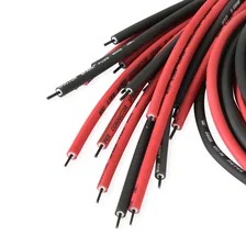 Dual Plug Hemi Wire Set, Red and Black Super Conductor 8.5mm image 5