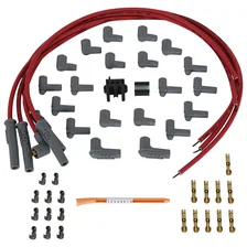 Super Conductor Spark Plug Wire Set 4 Cyl Multi-Angle Plug, Socket/HEI image 1