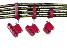 7-8mm Vertical Wire Loom Kit Red image 2