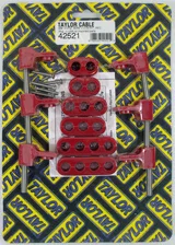 10.4mm Horizontal Wire Loom Kit Red image 4