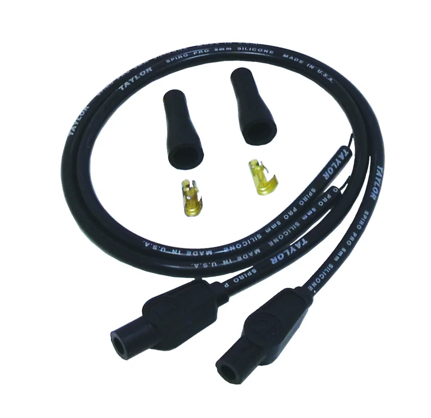 8mm Spiro-Pro black Motorcycle univ 180