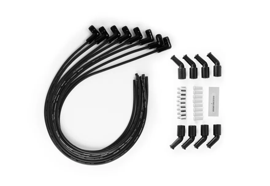 ThunderVolt 8.2 Black Ceramic Boot LS Universal Wire Set 90 Deg Black Wire