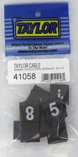Heat Shrink Sleeve Wire Markers Black image 2