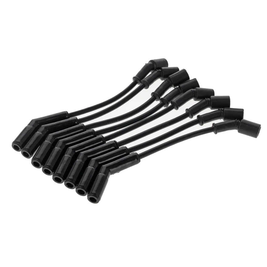 ThunderVolt 8.2 Black Ceramic Boot LS Race Fit Wire Set 135 Deg Black Wire