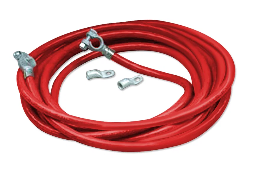 1/0 Ga Battery Cable Kit Red 20ft