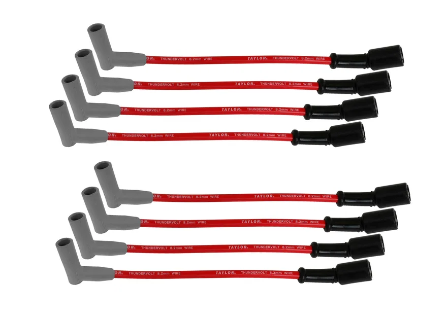 Thundervolt 8.2 race fit 8 cyl 8in 135 red