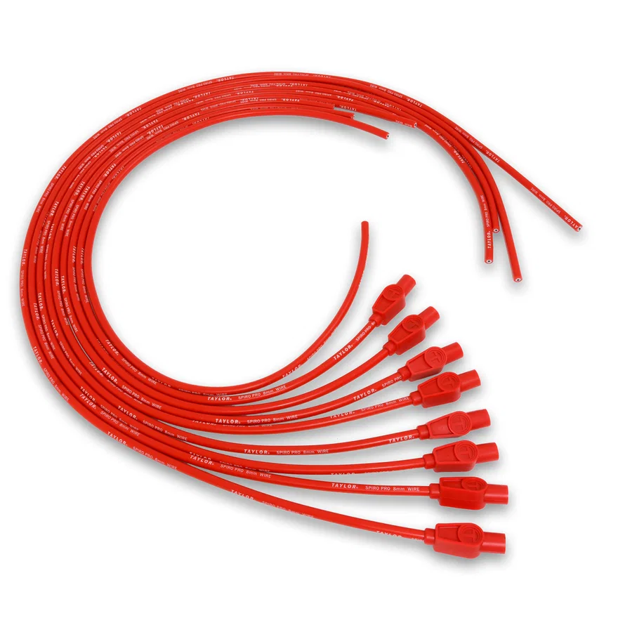 8mm Spiro-Pro univ 8 cyl 180 red