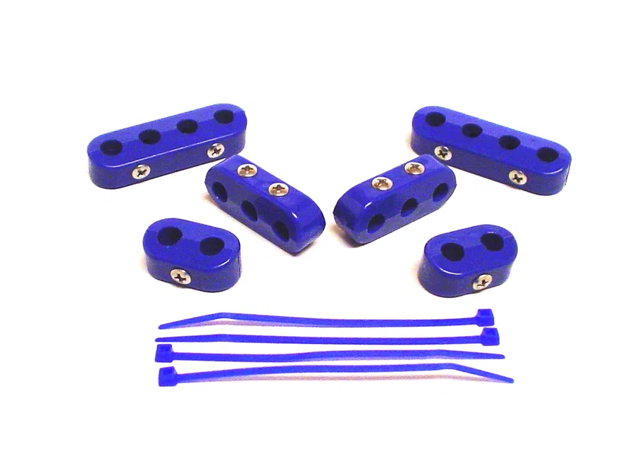7-8mm Separators Clamp Style Blue