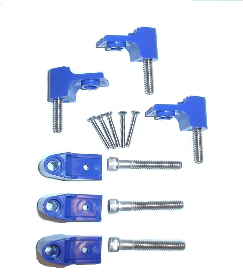 Bracket Horizontal Blue