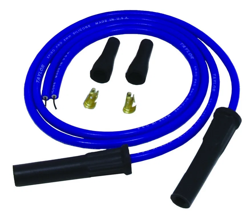 8mm Spiro-Pro blue 36in univ Motorcycle 180 Pro Comp