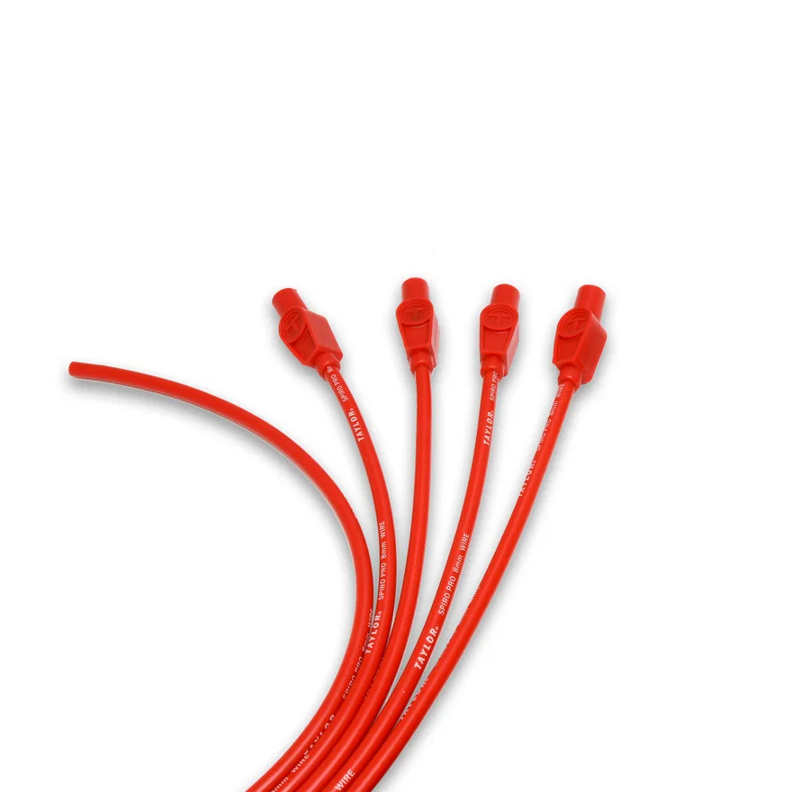 8mm Spiro-Pro univ 4 cyl 180 red