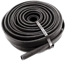 Thermal Protective Wire Sleeving 25ft Black image 2