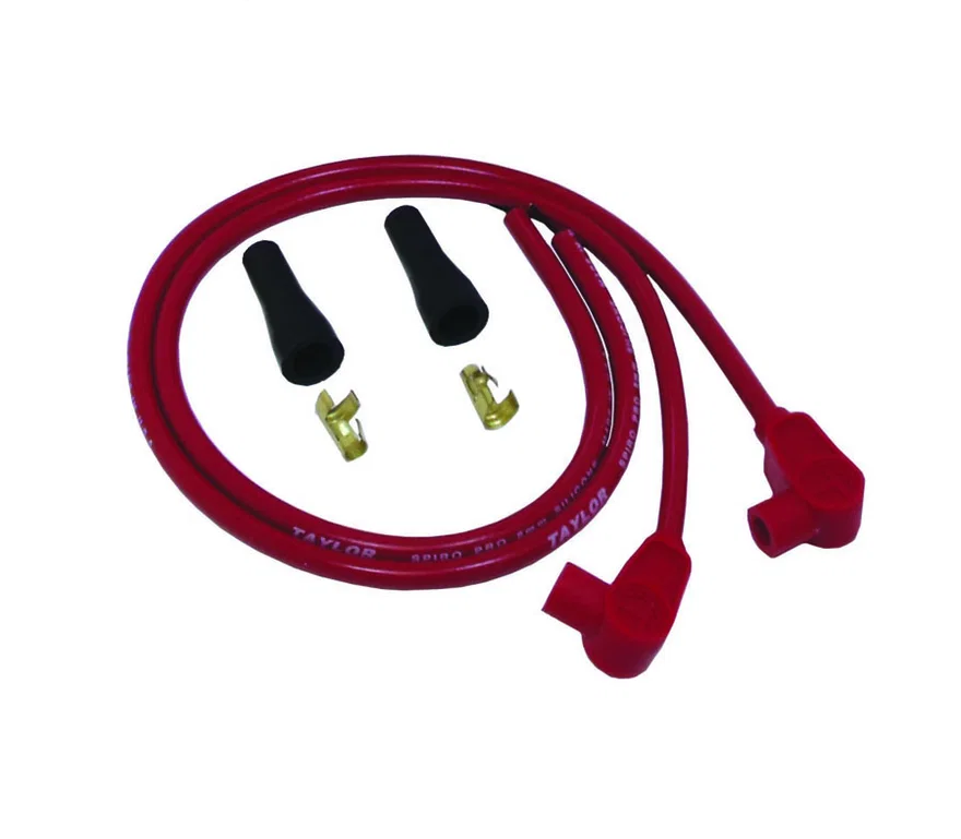 8mm Spiro-Pro red Motorcycle univ 90